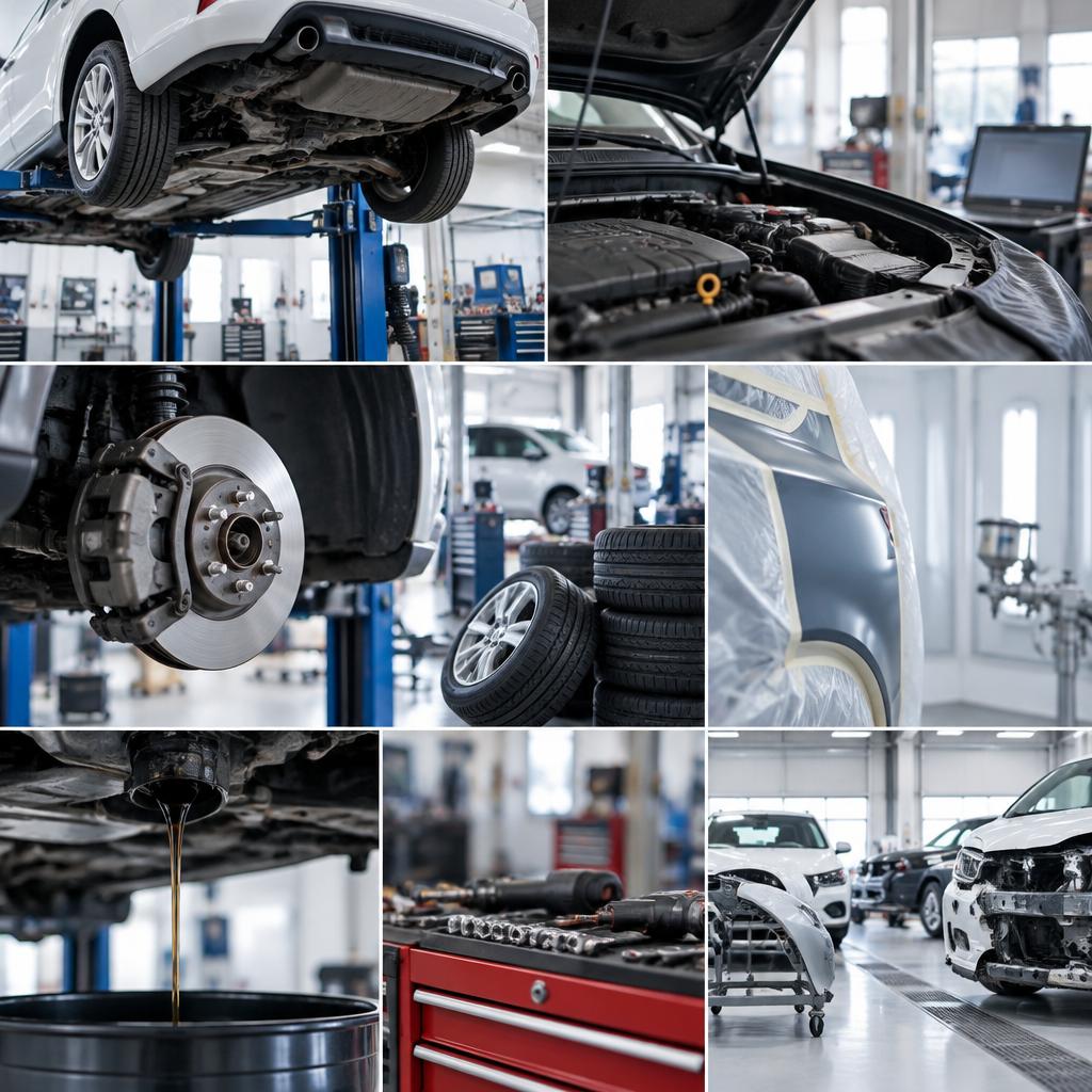 車検から修理まで、腕を発揮できる仕事がここにある