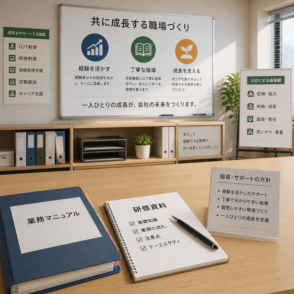 2. 経験者歓迎！未経験者も安心のサポート