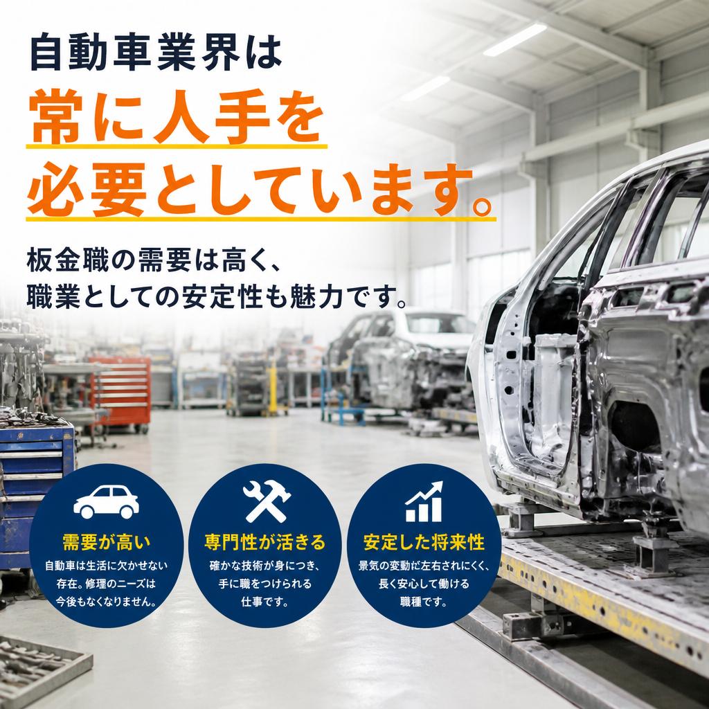 4. 高い需要と安定した職業