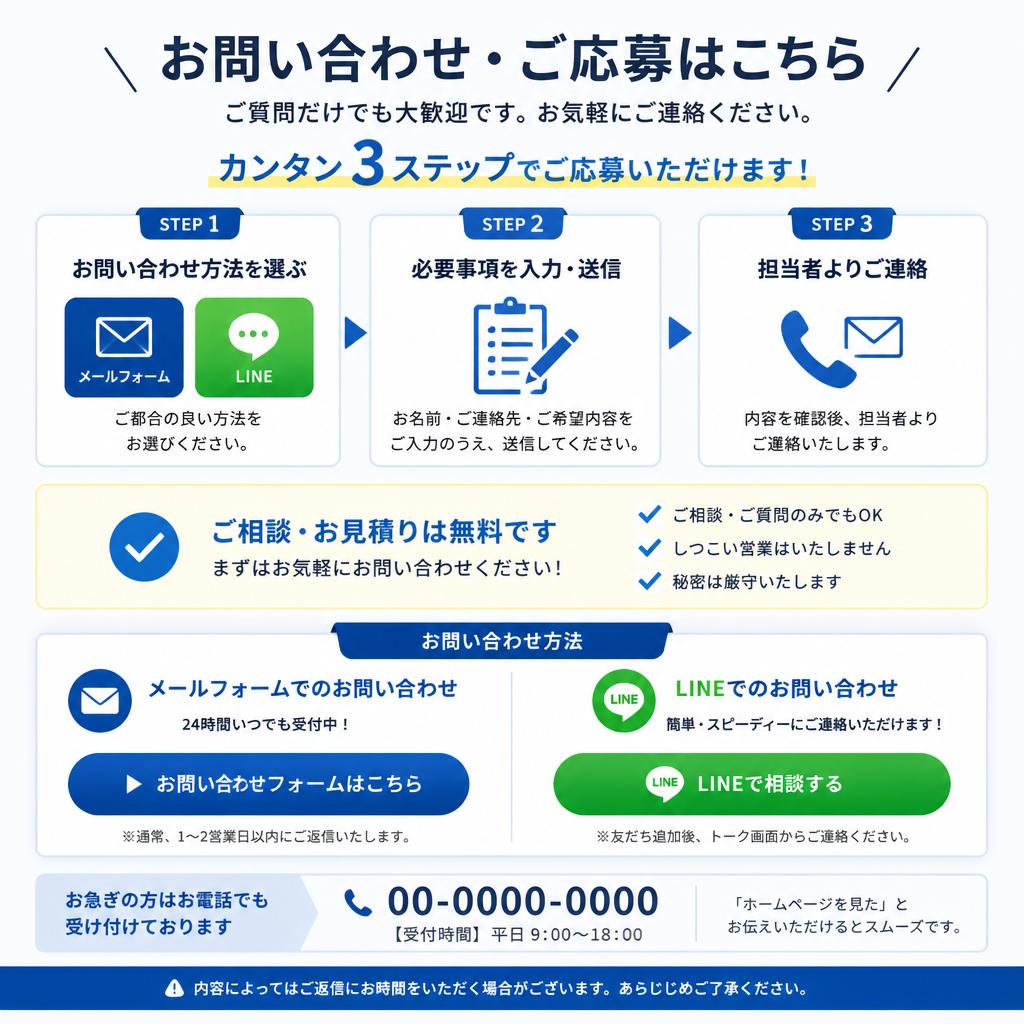 7. 今すぐ応募して新しい一歩を