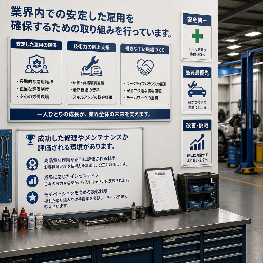 雇用保障で安心の未来