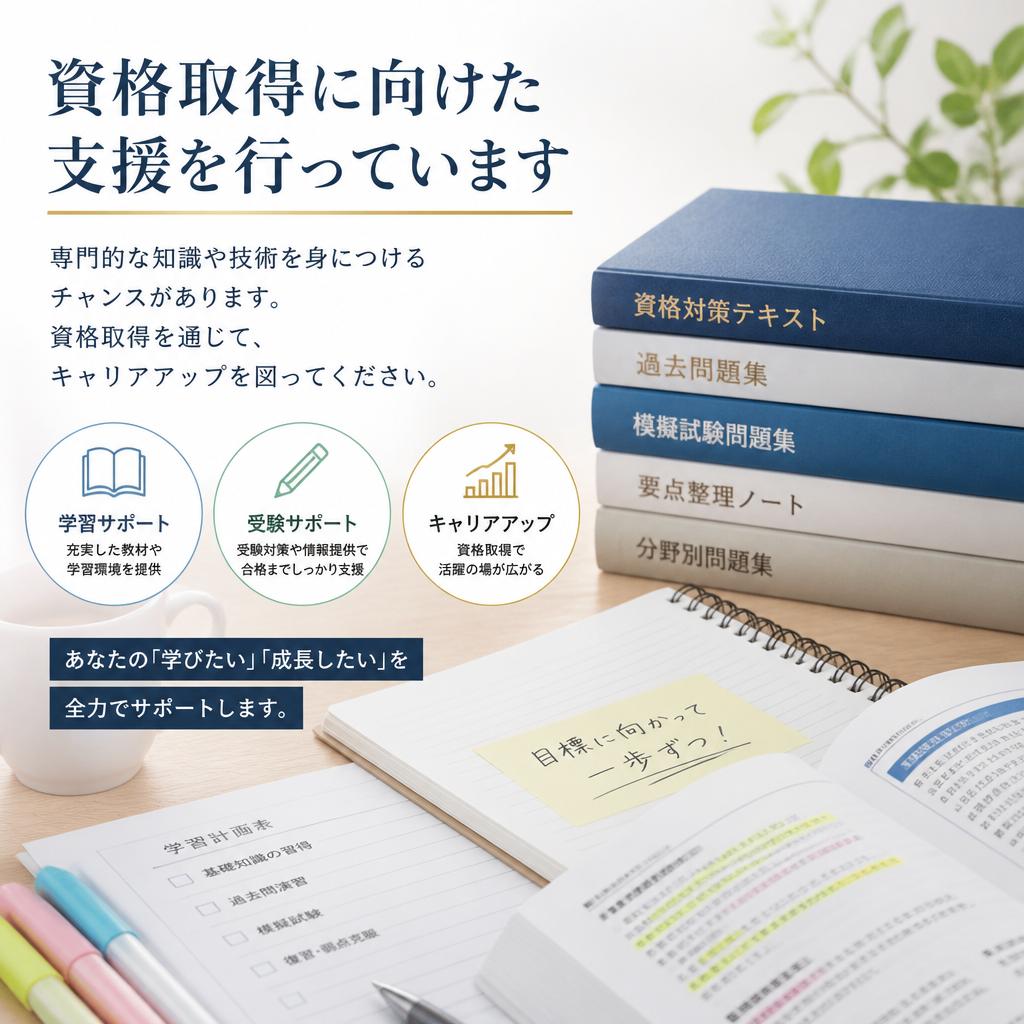 資格取得支援制度
